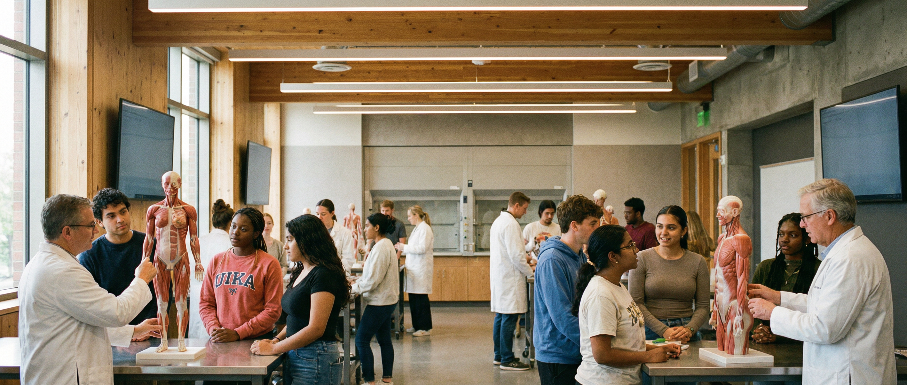 Academic team and anatomy education setting